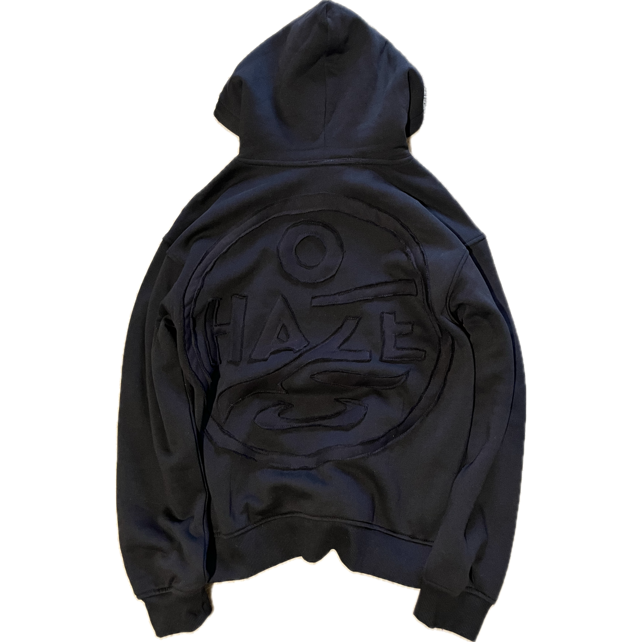 ÁTLAG FELETT X LESTY "HAZE" HOODIE - BLACK ON BLACK